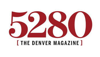 5280 The Denver Magazine logo in bold red letters.