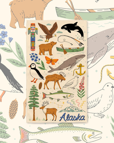 Alaska Kitchen & Tea Towel