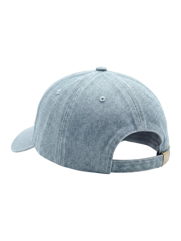 Book Worm Hat shown from the back, featuring a stylish and comfortable adjustable 6-panel design.