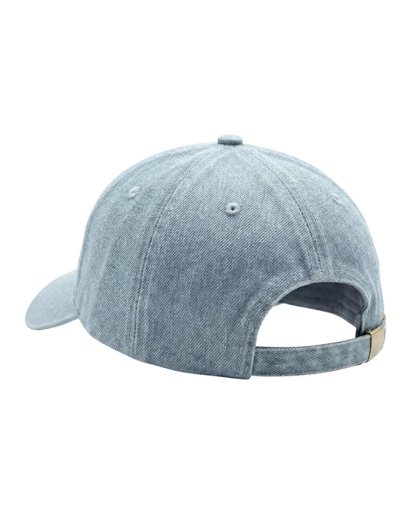 Book Worm Hat shown from the back, featuring a stylish and comfortable adjustable 6-panel design.