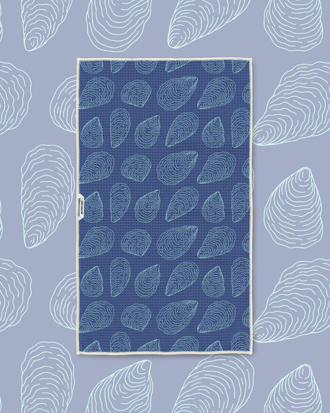 Coastal Oysters Kitchen & Tea Towel