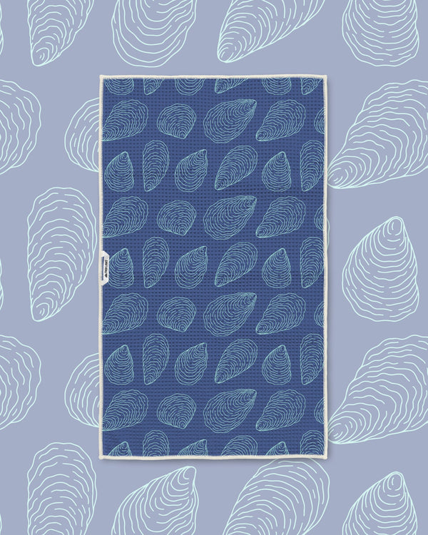 Coastal Oysters Kitchen & Tea Towel