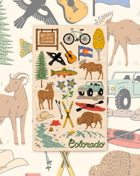 Colorado Kitchen & Tea Towel