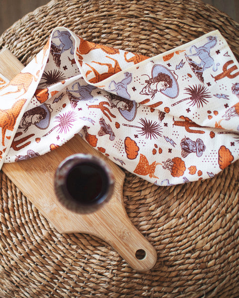 Cosmic Cowgirl Kitchen & Tea Towel