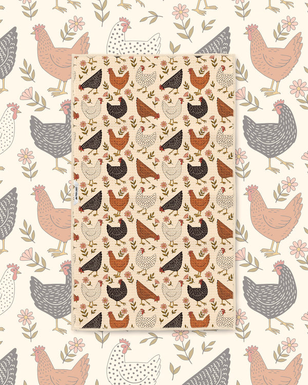 Farmhouse Chicken Kitchen & Tea Towel