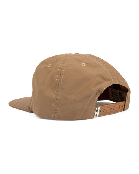 Back view of the Howdy Kids Hat by Trek Light - 5-panel snapback unisex hat with stylish vent holes, flat brim, 100% nylon.