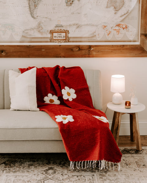 Lazy Daisy Blanket