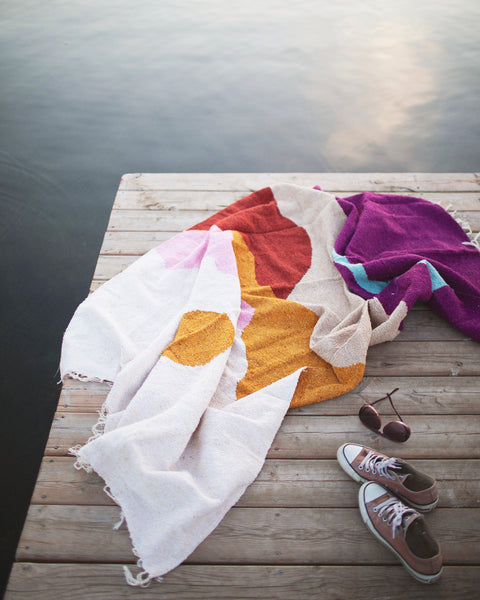 Mountain Sunrise Blanket