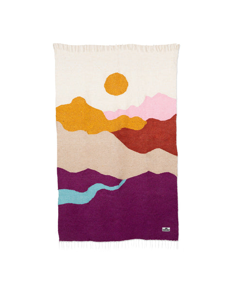 Mountain Sunrise Blanket