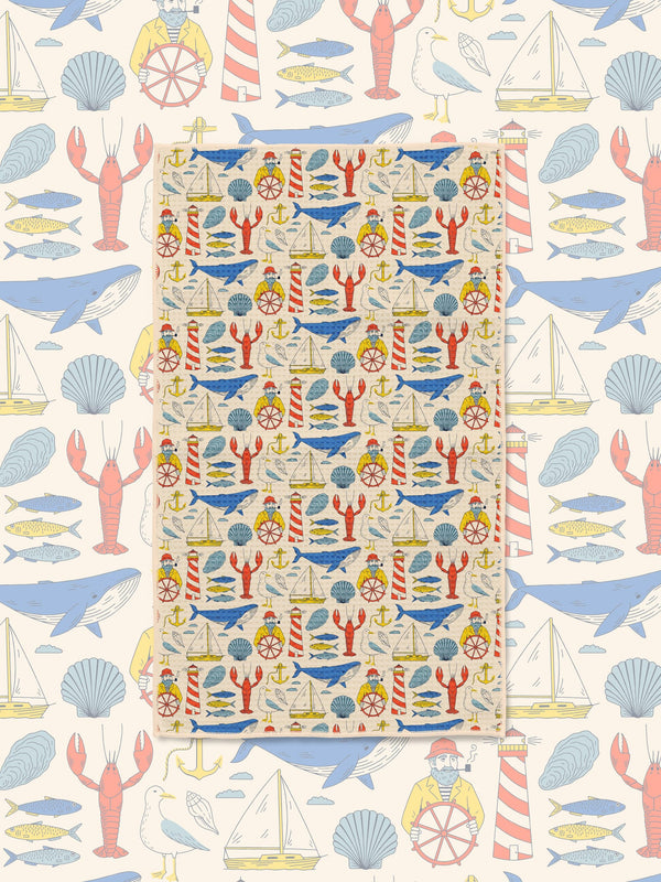 Salty Seas Kitchen & Tea Towel