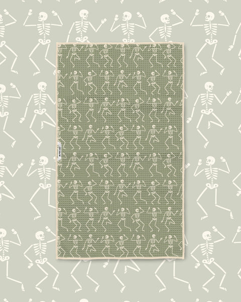 Skeleton Party Kitchen & Tea Towel