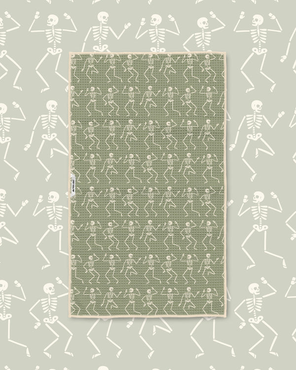 Skeleton Party Kitchen & Tea Towel