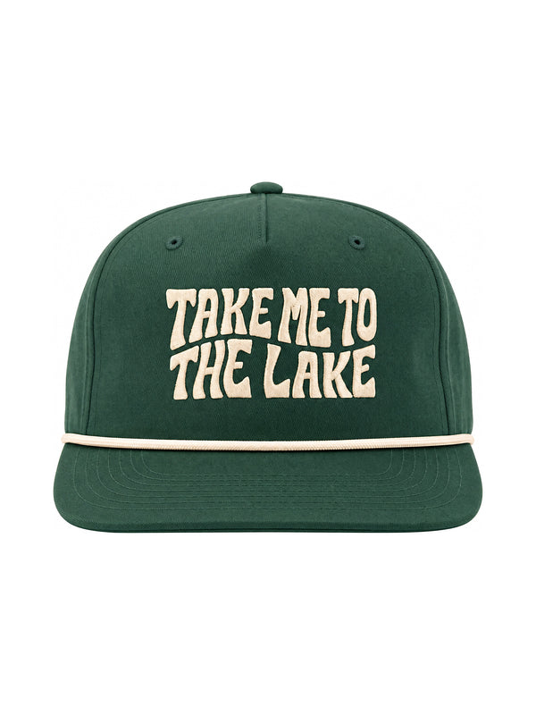 Take Me To The Lake Hat featuring a bold design for summer adventures and stylish comfort.