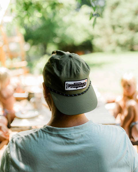 Trout Hat - Twinsie Set (Olive)