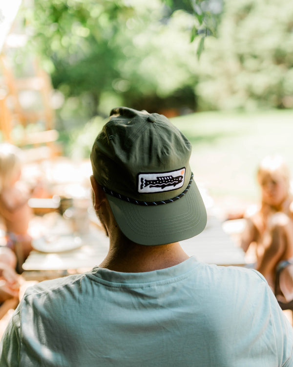 Trout Hat - Twinsie Set (Olive)