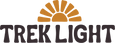 Trek Light logo with a stylized sunburst design above company name.