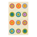 Always Sunny Kitchen & Tea Towel featuring vibrant sun pattern design, eco-friendly, and super absorbent for kitchen use.