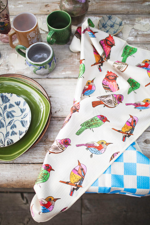 Bird Song Kitchen & Tea Towel