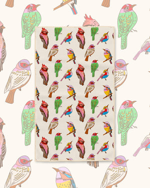 Bird Song Kitchen & Tea Towel
