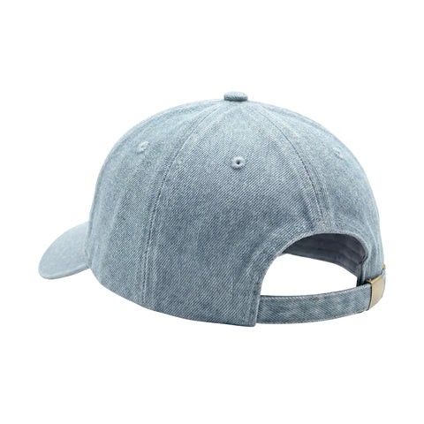 Book Worm Hat shown from the back, featuring a stylish and comfortable adjustable 6-panel design.