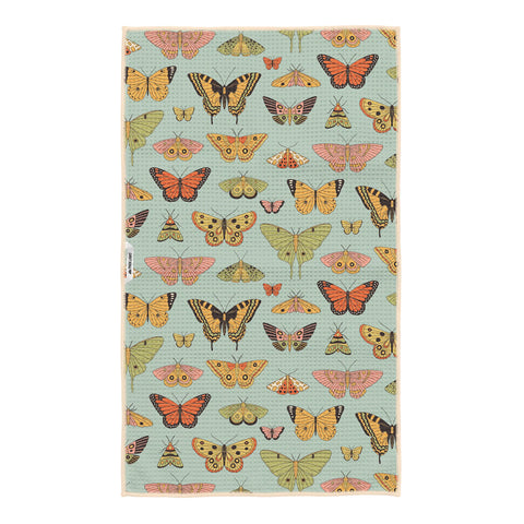 Butterfly Art Kitchen Tea Towel