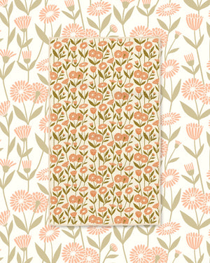 Calendula Flowers Kitchen & Tea Towel