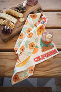 California Kitchen & Tea Towel featuring vibrant designs, perfect for cleaning, drying, and adding style to your kitchen.