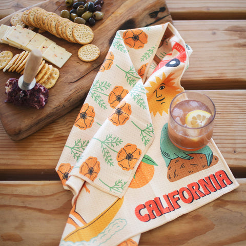 California Kitchen & Tea Towel