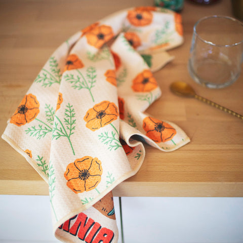 California Kitchen & Tea Towel