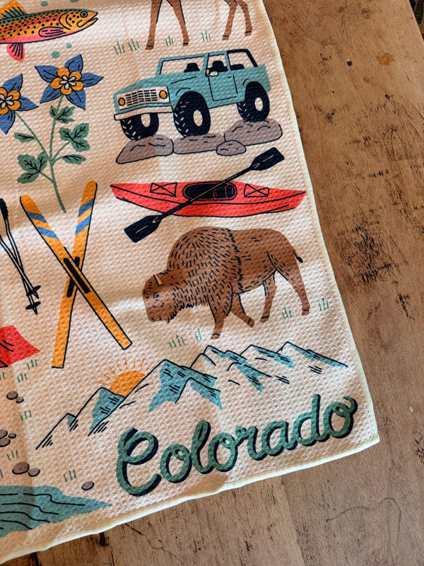 Colorado Kitchen & Tea Towel