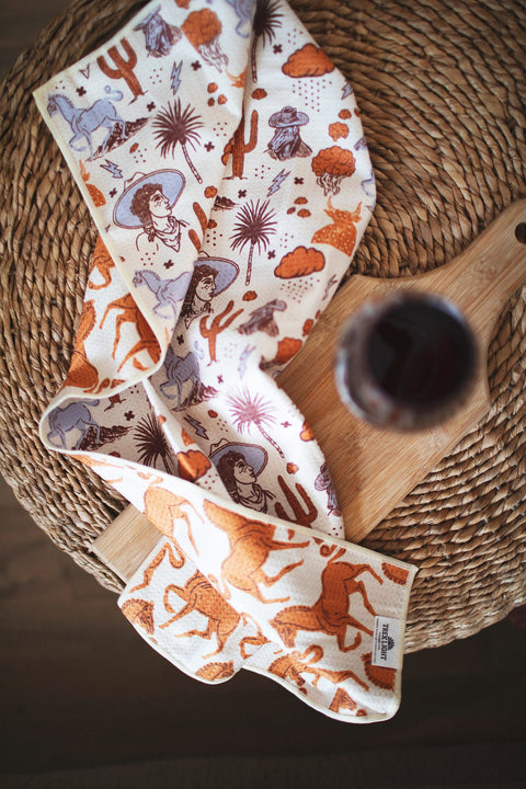 Cosmic Cowgirl Kitchen & Tea Towel