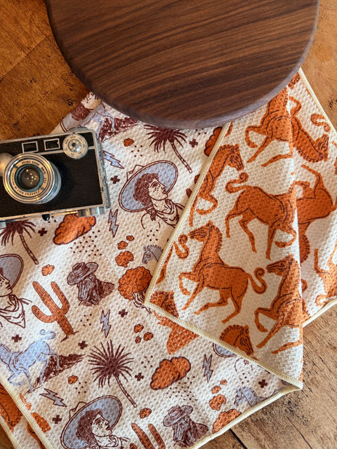 Cosmic Cowgirl Kitchen & Tea Towel