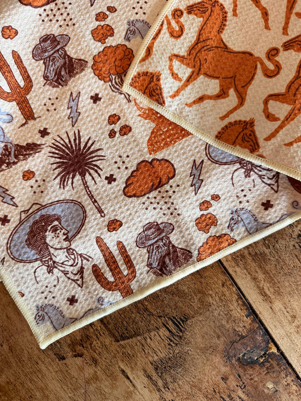 Cosmic Cowgirl Kitchen & Tea Towel