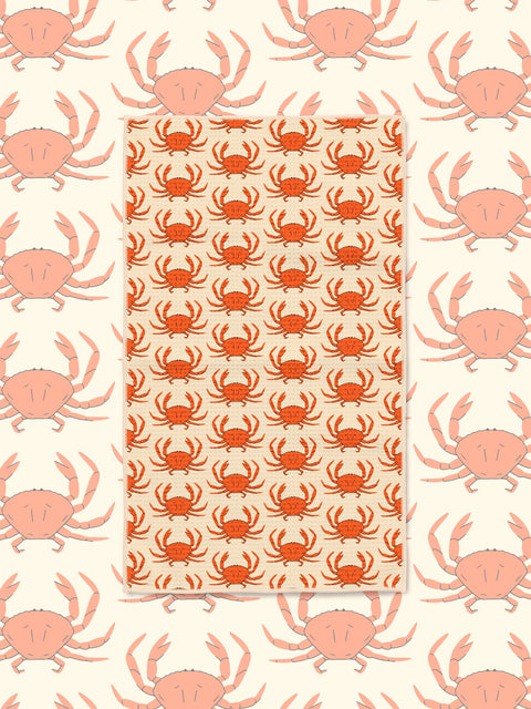 Crabs Kitchen & Tea Towel