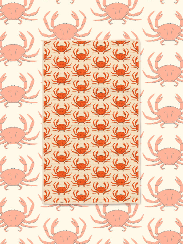 Crabs Kitchen & Tea Towel