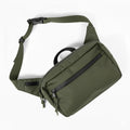 Olive green Everyday Fanny Pack (Fern) with multiple pockets and adjustable strap, suitable for errands, travel, and daily use.