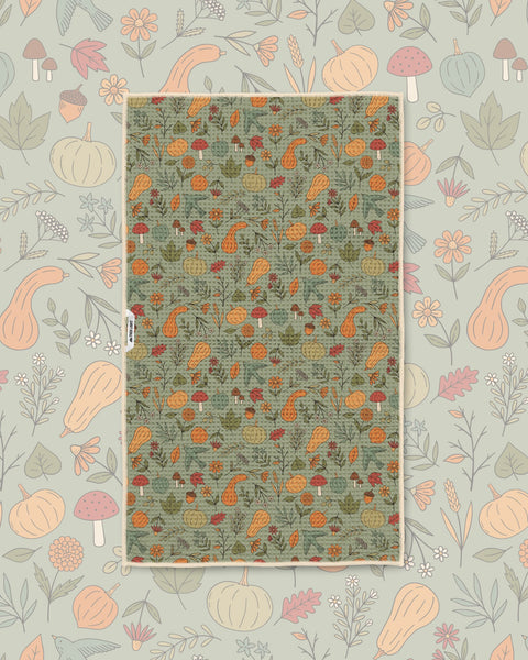 Fall Harvest Kitchen & Tea Towel