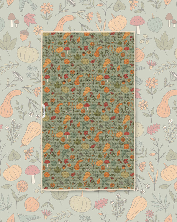 Fall Harvest Kitchen & Tea Towel