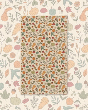 Fall Harvest Kitchen & Tea Towel