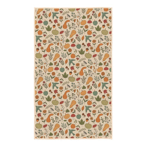 Fall Harvest Kitchen Tea Towel