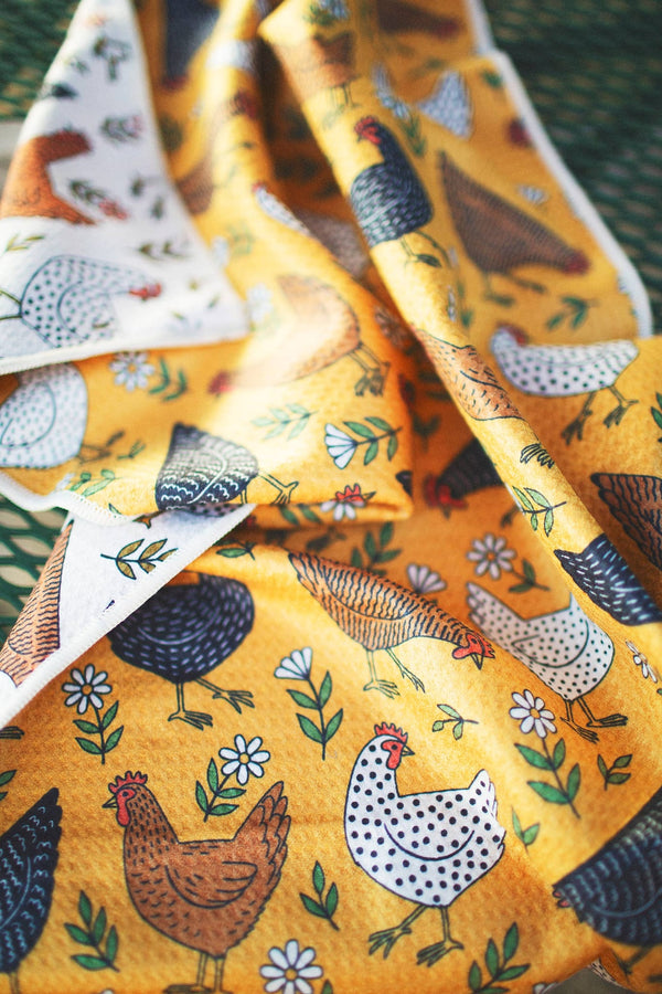 Farmhouse Chicken Kitchen & Tea Towel