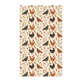 Farmhouse Chicken Kitchen & Tea Towel with chicken pattern, eco-friendly, best kitchen towel, quick-drying, and super absorbent.