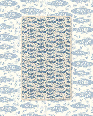Floral Trout Kitchen & Tea Towel