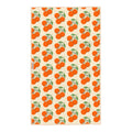 Florida Kitchen & Tea Towel with vibrant orange design, eco-friendly and super absorbent, perfect for modern kitchens.