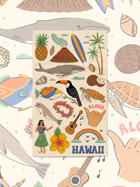Hawaii Kitchen & Tea Towel