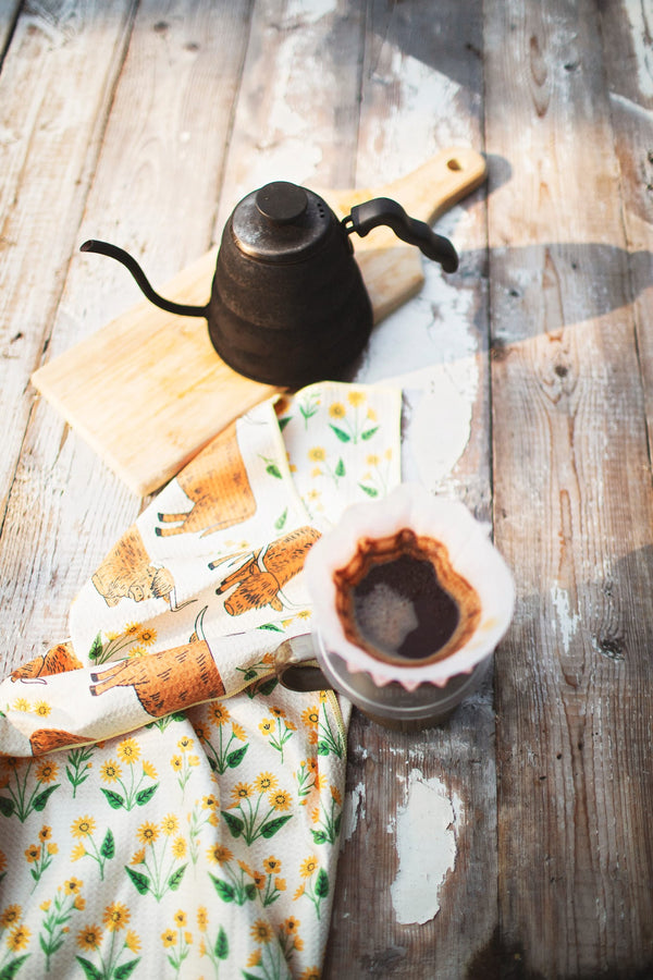 Highland Cows Kitchen & Tea Towel