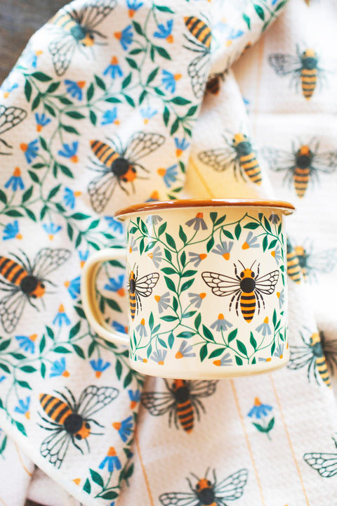 Honey Bee Kitchen & Tea Towel