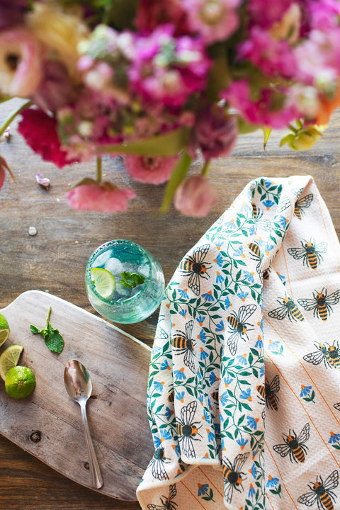 Honey Bee Kitchen & Tea Towel
