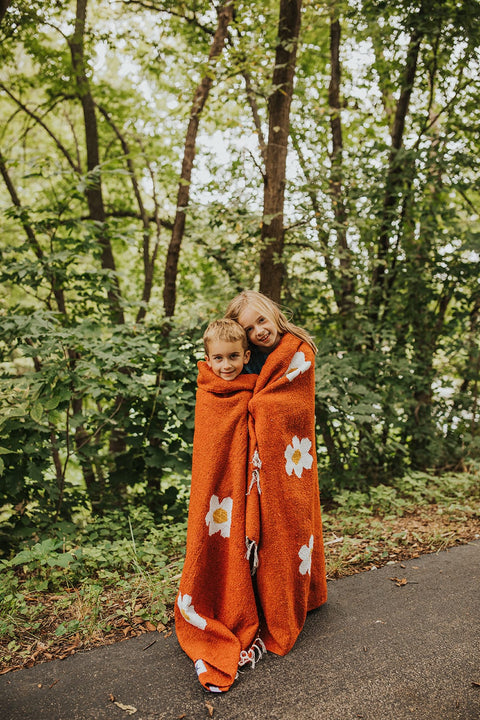Lazy Daisy Blanket