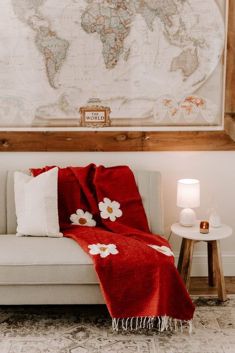 Lazy Daisy Blanket